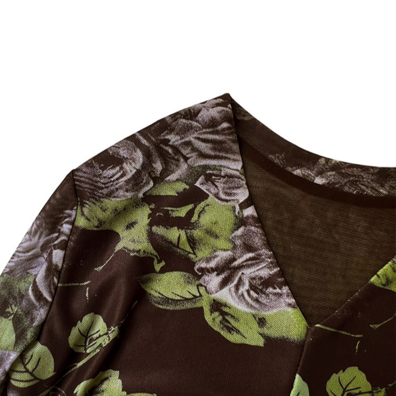 Streetwear Brand Tees - Merk Streetwear Dames T-shirt Luxe Glanzende
