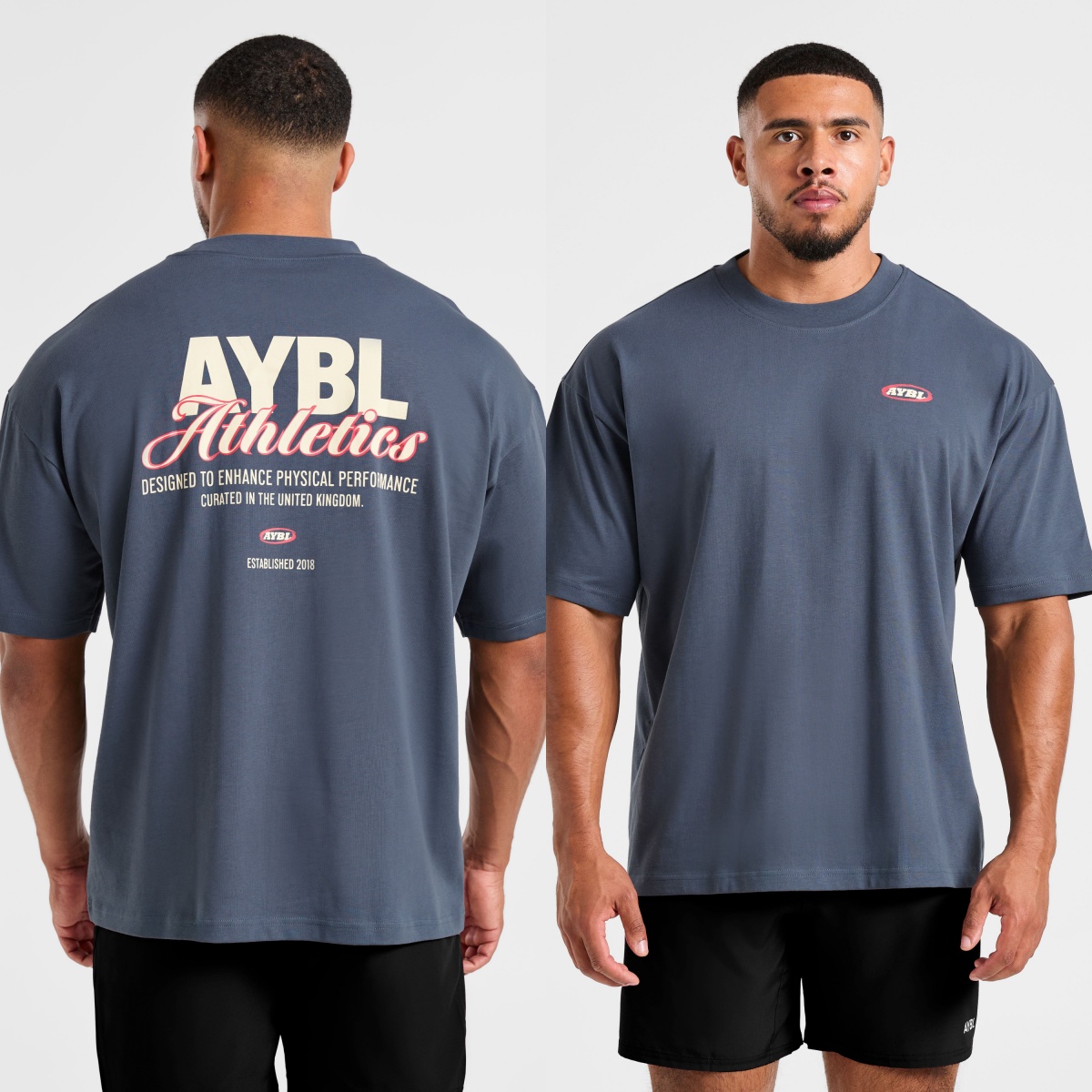Streetwear Brand Clothing - Klassieke atletiek script oversized mode GYM